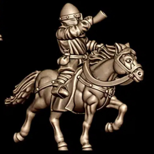 Norman Mounted Horn Bearer